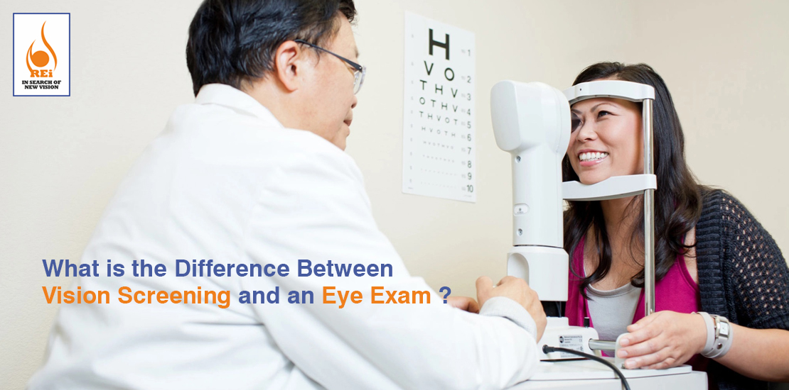 What Is The Difference Between Vision Screening And An Eye Exam 